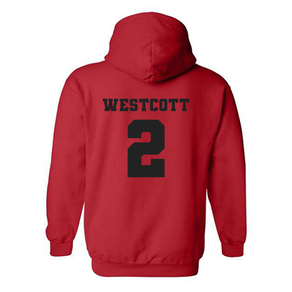 Nicholls State - NCAA Baseball : Christian Westcott - Classic Fashion Shersey Hooded Sweatshirt-1