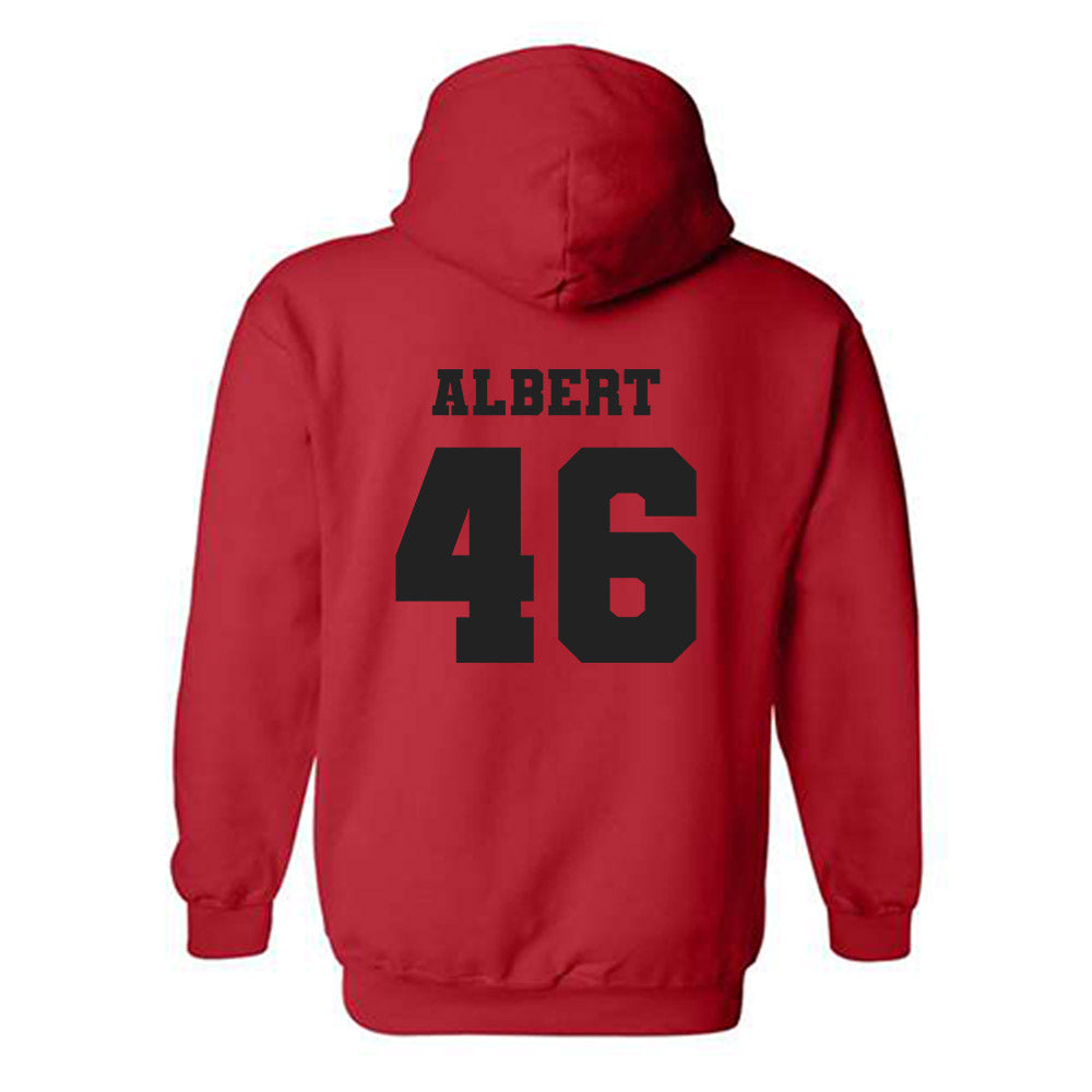 Nicholls State - NCAA Baseball : Sione Albert - Classic Fashion Shersey Hooded Sweatshirt