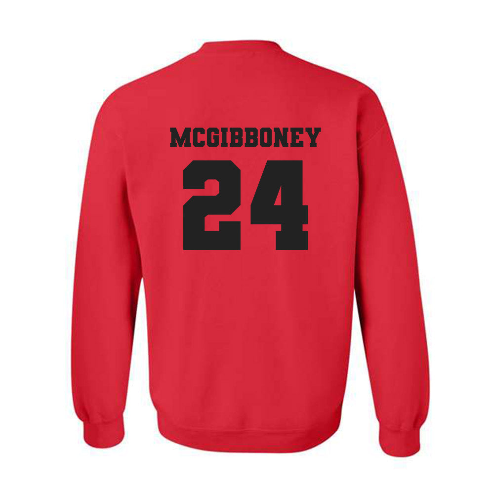 Nicholls State - NCAA Baseball : Luke McGibboney - Classic Fashion Shersey Crewneck Sweatshirt