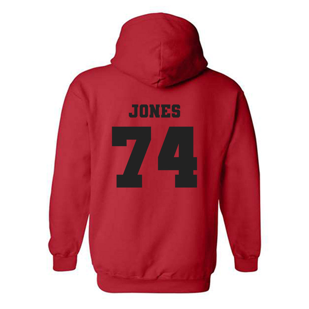 Nicholls State - NCAA Football : Preston Jones - Classic Fashion Shersey Hooded Sweatshirt-1