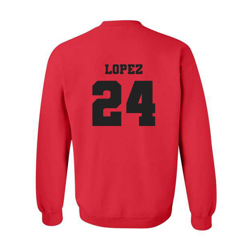 Nicholls State - NCAA Women's Soccer : Alena Lopez - Classic Fashion Shersey Crewneck Sweatshirt-1