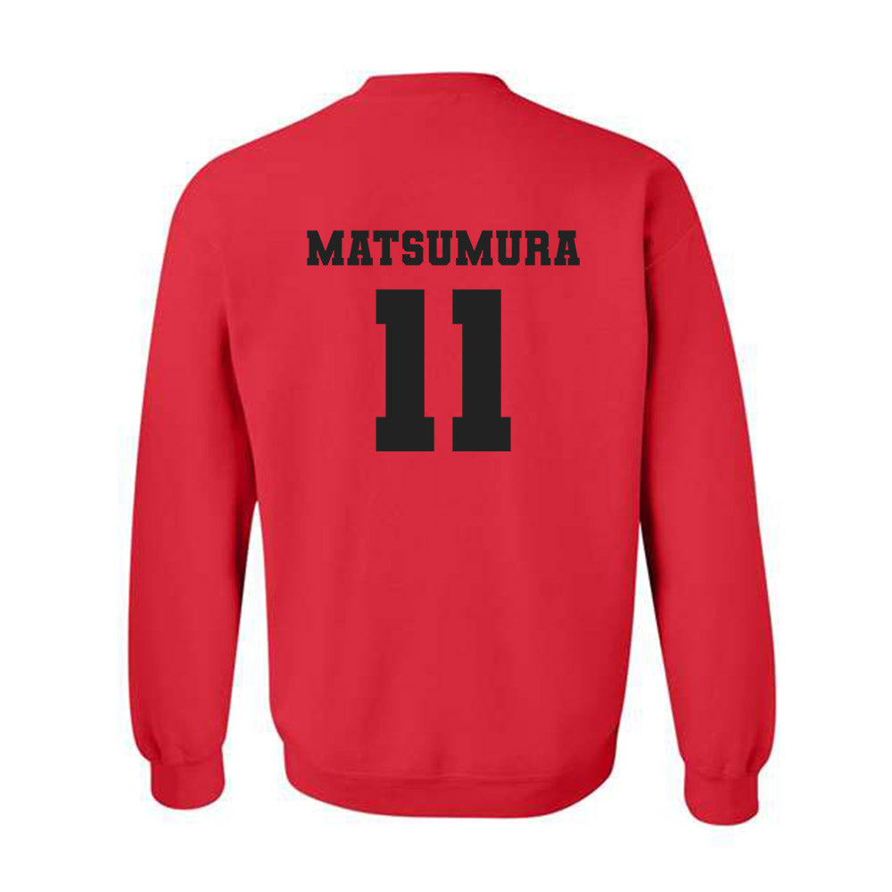 Nicholls State - NCAA Men's Tennis : Kotaro Matsumura - Classic Fashion Shersey Crewneck Sweatshirt-1