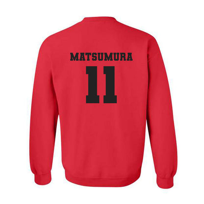 Nicholls State - NCAA Men's Tennis : Kotaro Matsumura - Classic Fashion Shersey Crewneck Sweatshirt-1