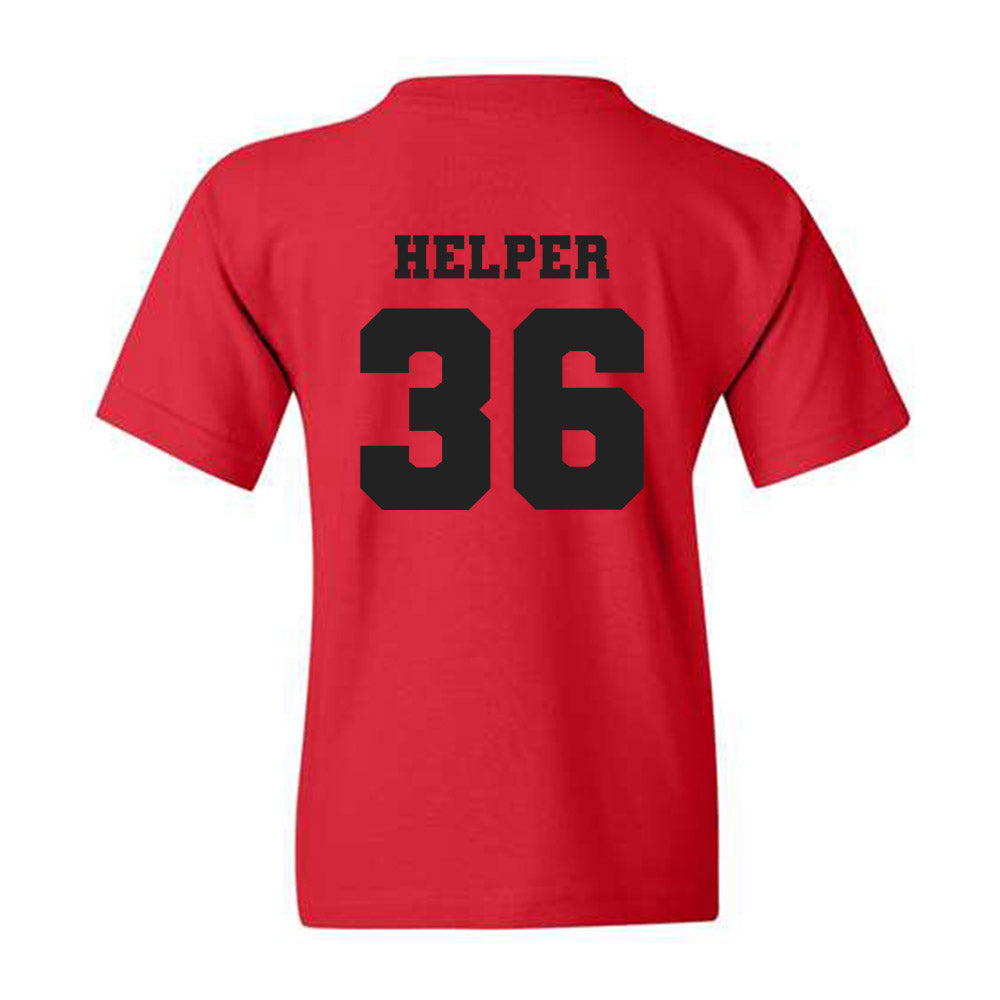 Nicholls State - NCAA Football : Justin Helper - Youth T-Shirt