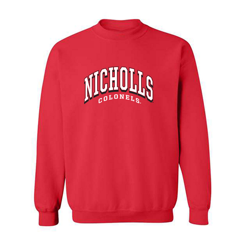 Nicholls State - NCAA Football : Scott White - Classic Fashion Shersey Crewneck Sweatshirt-0