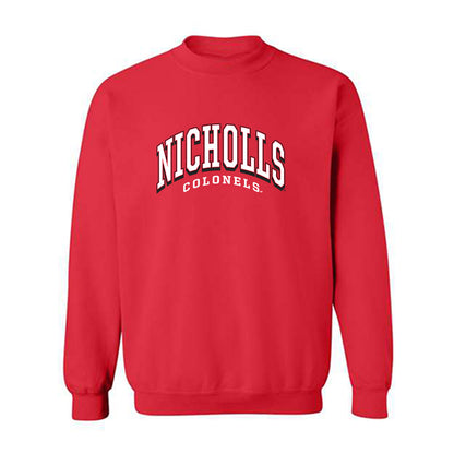 Nicholls State - NCAA Football : Scott White - Classic Fashion Shersey Crewneck Sweatshirt-0