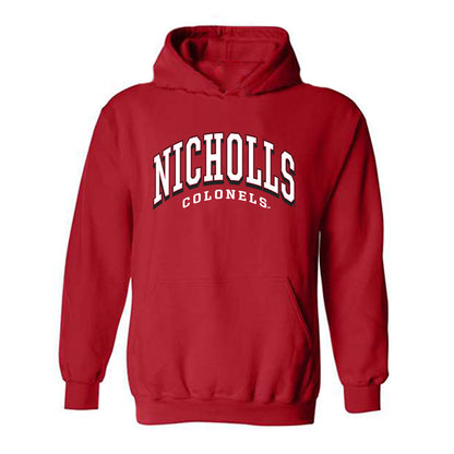 Nicholls State - NCAA Football : Deuce Hogan - Classic Fashion Shersey Hooded Sweatshirt-0