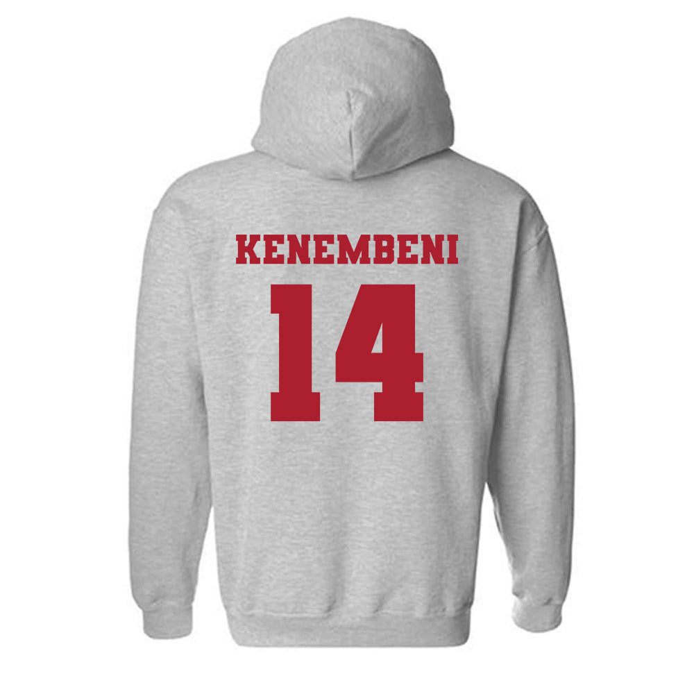 Nicholls State - NCAA Women's Basketball : Rie Rie Kenembeni - Classic Fashion Shersey Hooded Sweatshirt-1