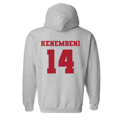 Nicholls State - NCAA Women's Basketball : Rie Rie Kenembeni - Classic Fashion Shersey Hooded Sweatshirt-1