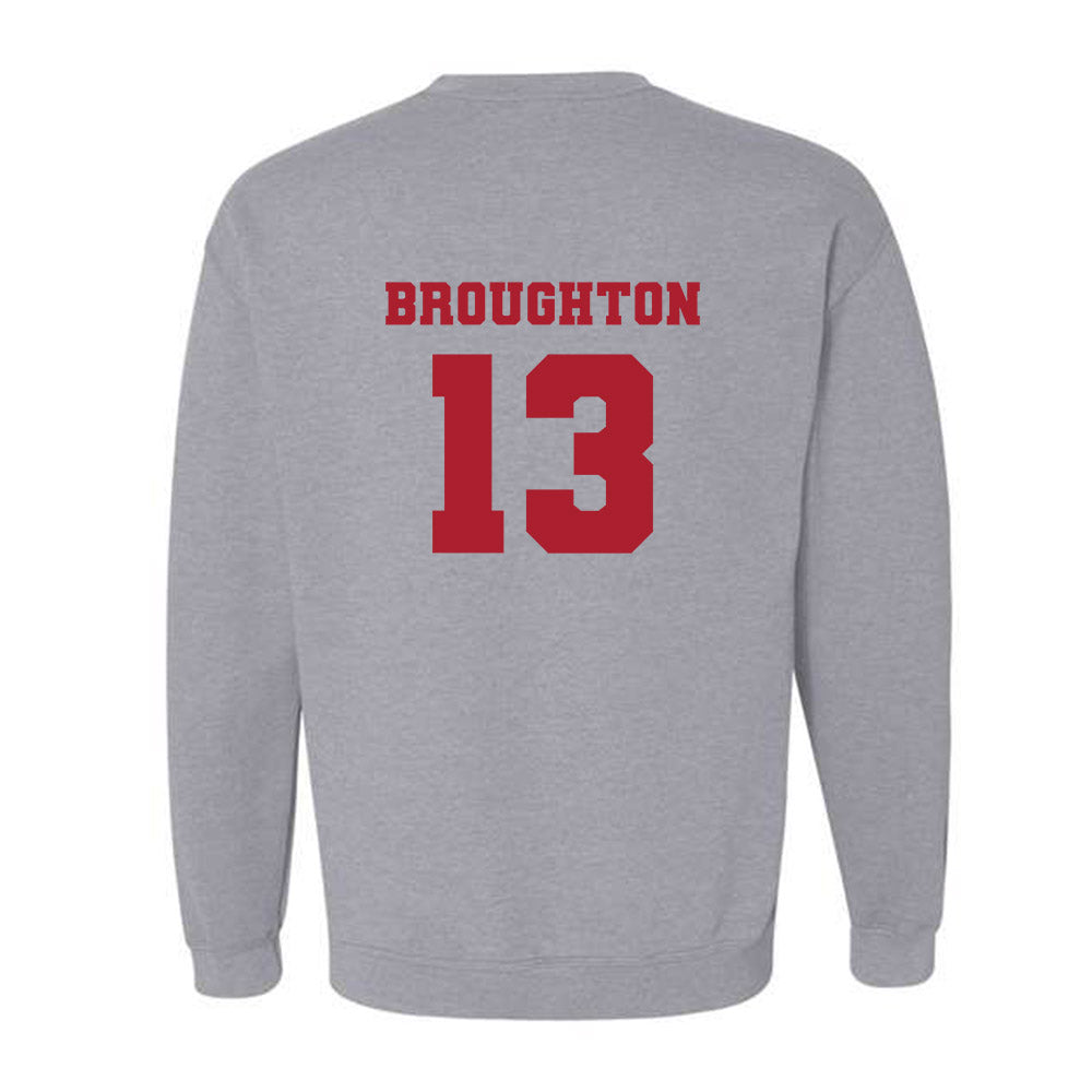 Nicholls State - NCAA Women's Basketball : Asia Broughton - Classic Fashion Shersey Crewneck Sweatshirt