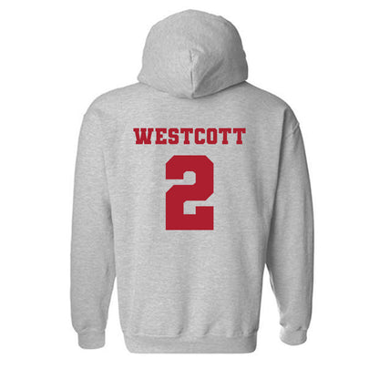 Nicholls State - NCAA Baseball : Christian Westcott - Classic Fashion Shersey Hooded Sweatshirt-1