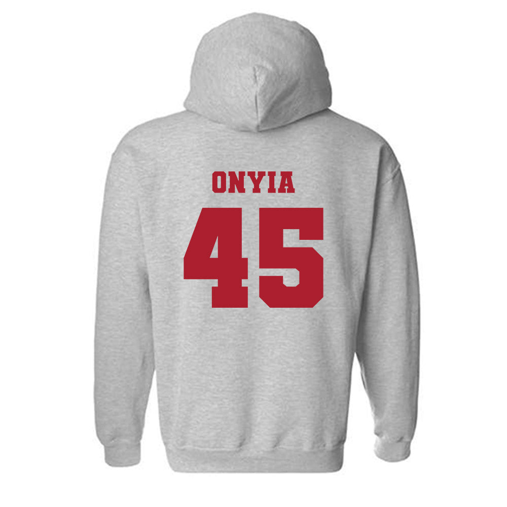 Nicholls State - NCAA Football : Noah Onyia - Classic Fashion Shersey Hooded Sweatshirt-1