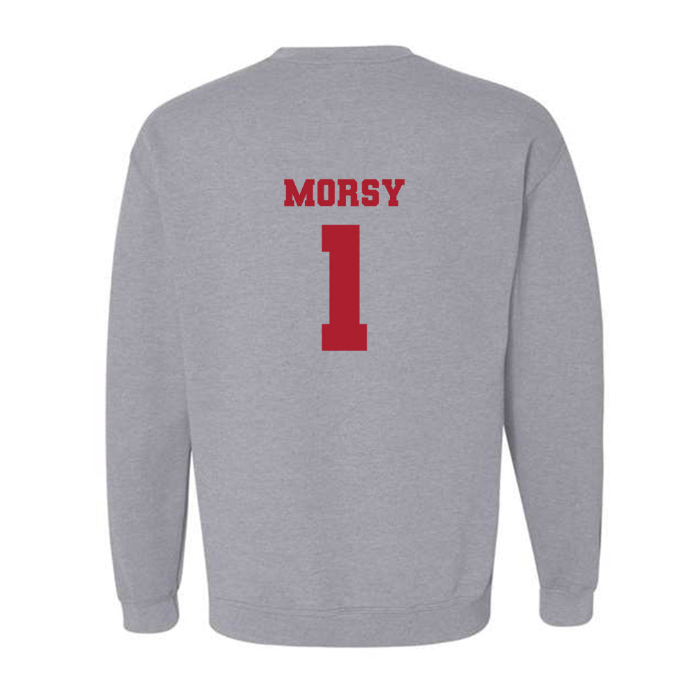 Nicholls State - NCAA Men's Tennis : Omar Morsy - Classic Fashion Shersey Crewneck Sweatshirt-1