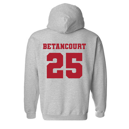 Nicholls State - NCAA Men's Basketball : Domanic Betancourt - Classic Fashion Shersey Hooded Sweatshirt-1