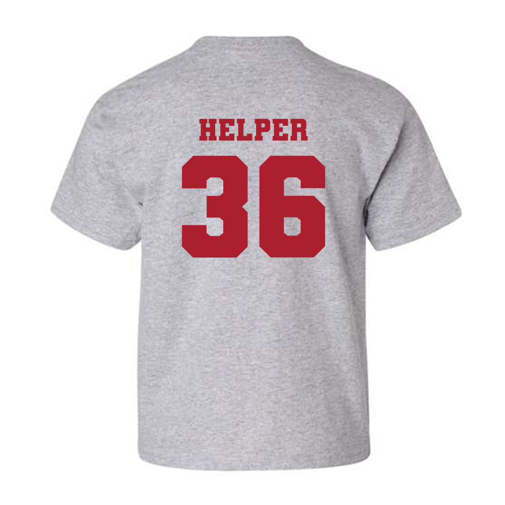 Nicholls State - NCAA Football : Justin Helper - Youth T-Shirt