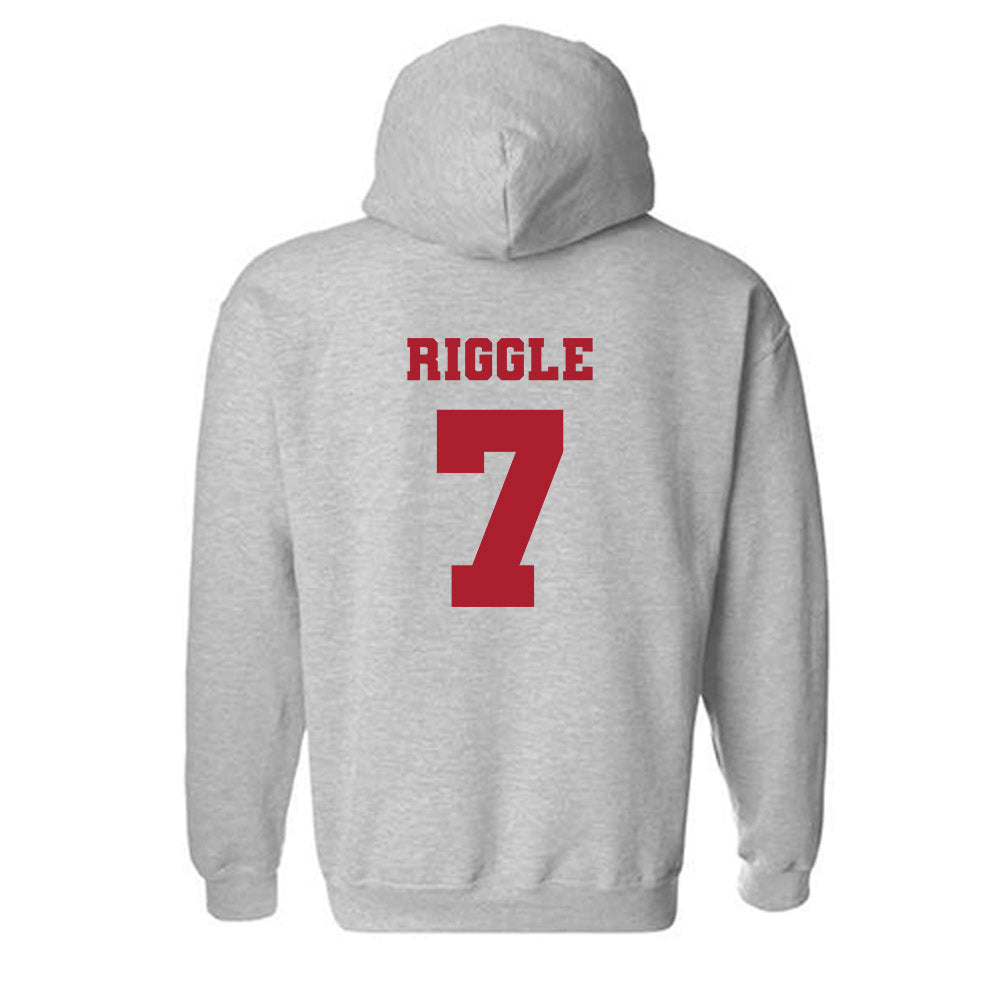 Nicholls State - NCAA Women's Soccer : Mylea Riggle - Classic Fashion Shersey Hooded Sweatshirt-1