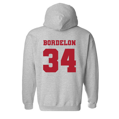 Nicholls State - NCAA Baseball : Joe Bordelon - Classic Fashion Shersey Hooded Sweatshirt-1