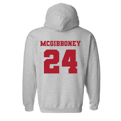 Nicholls State - NCAA Baseball : Luke McGibboney - Classic Fashion Shersey Hooded Sweatshirt