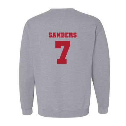 Nicholls State - NCAA Men's Basketball : Grant Sanders - Classic Fashion Shersey Crewneck Sweatshirt-1