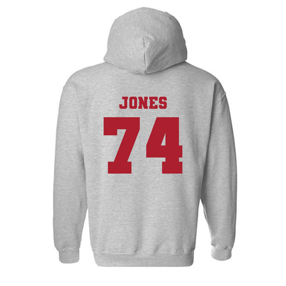 Nicholls State - NCAA Football : Preston Jones - Classic Fashion Shersey Hooded Sweatshirt-1