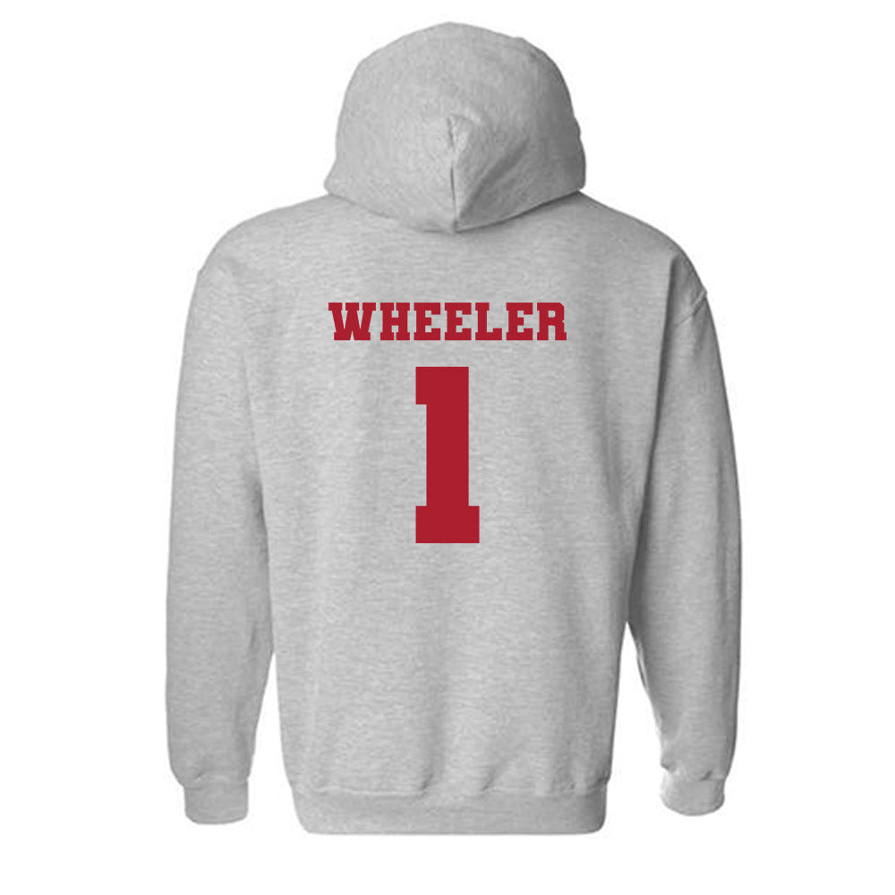 Nicholls State - NCAA Women's Soccer : Kaylin Wheeler - Classic Fashion Shersey Hooded Sweatshirt-1