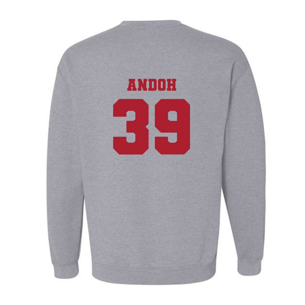 Nicholls State - NCAA Football : Kayden Andoh - Classic Fashion Shersey Crewneck Sweatshirt-1