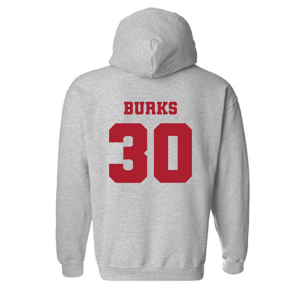 Nicholls State - NCAA Women's Basketball : Emani Burks - Classic Fashion Shersey Hooded Sweatshirt