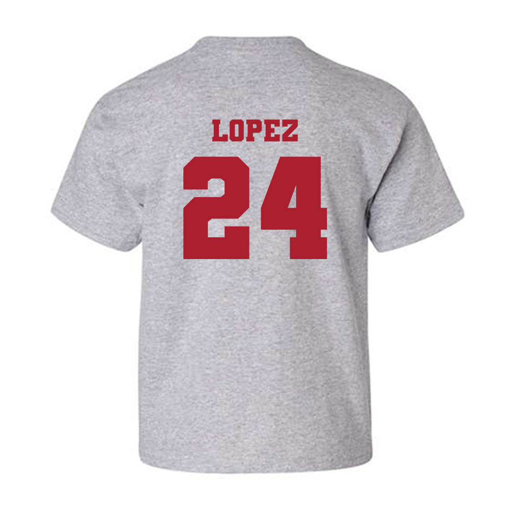 Nicholls State - NCAA Women's Soccer : Alena Lopez - Classic Fashion Shersey Youth T-Shirt-1