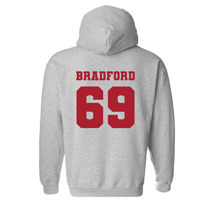 Nicholls State - NCAA Football : Joseph Bradford - Classic Fashion Shersey Hooded Sweatshirt-1