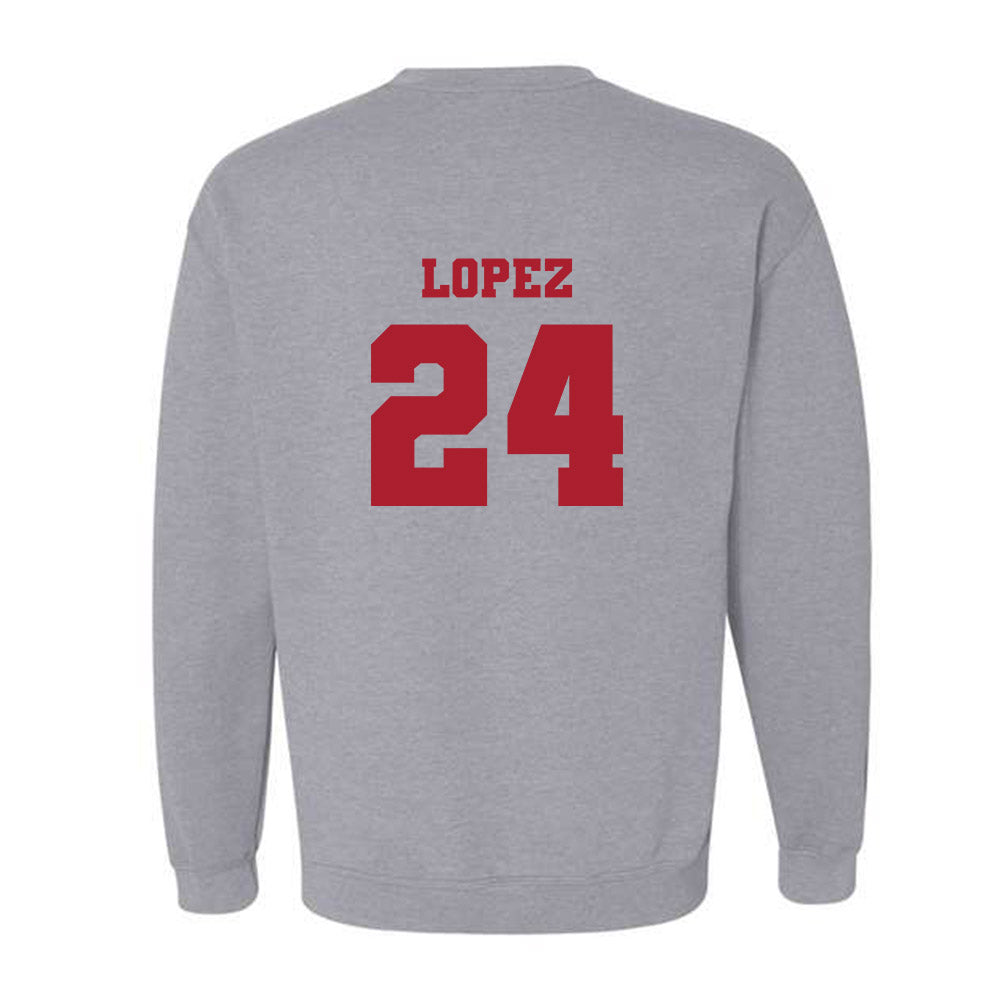 Nicholls State - NCAA Women's Soccer : Alena Lopez - Classic Fashion Shersey Crewneck Sweatshirt-1