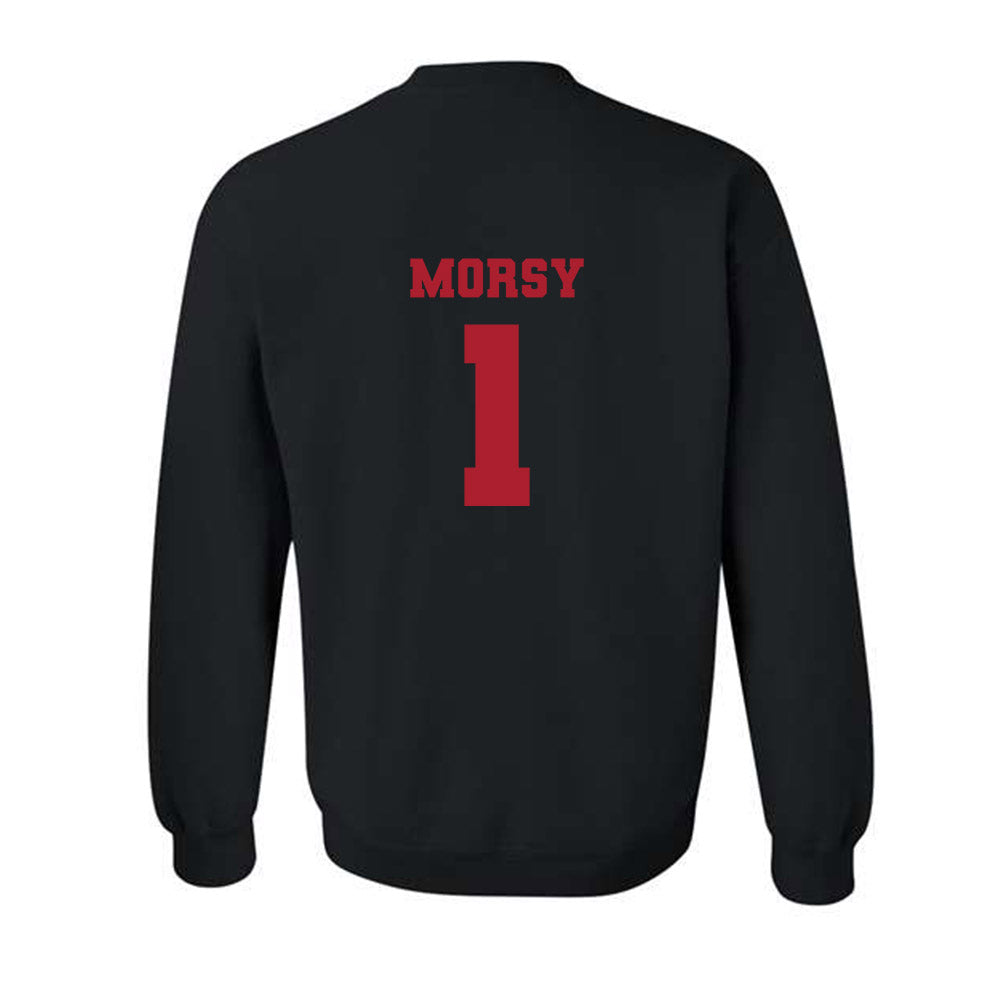 Nicholls State - NCAA Men's Tennis : Omar Morsy - Classic Fashion Shersey Crewneck Sweatshirt-1