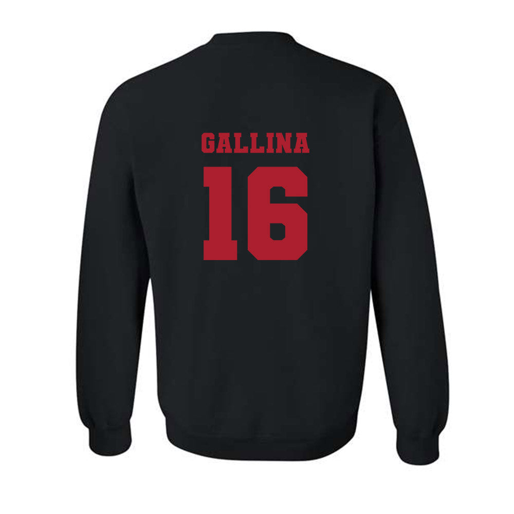 Nicholls State - NCAA Women's Soccer : Mia Gallina - Classic Fashion Shersey Crewneck Sweatshirt-1