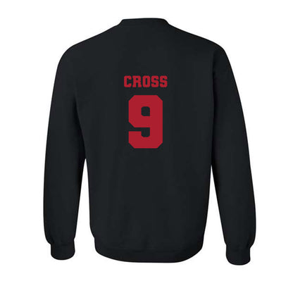 Nicholls State - NCAA Men's Basketball : Zaiden Cross - Classic Fashion Shersey Crewneck Sweatshirt-1