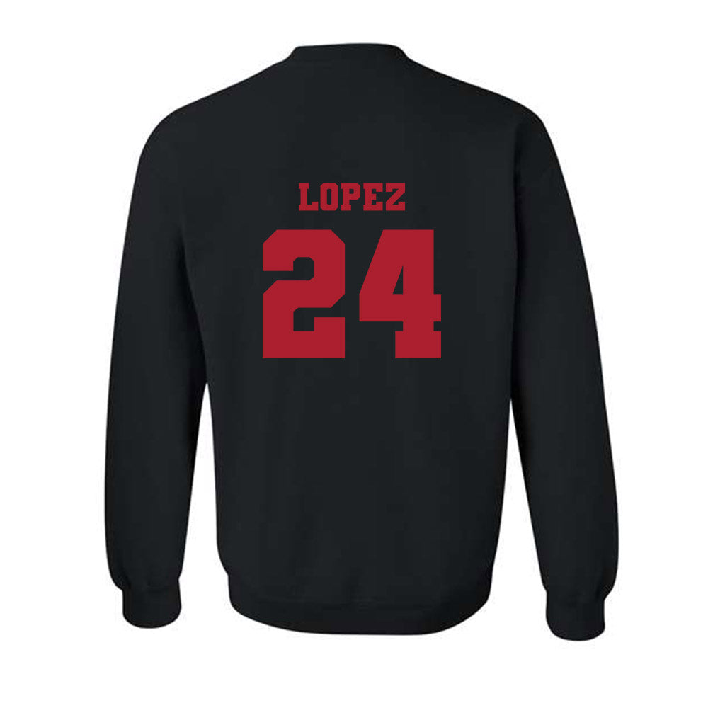 Nicholls State - NCAA Women's Soccer : Alena Lopez - Classic Fashion Shersey Crewneck Sweatshirt-1