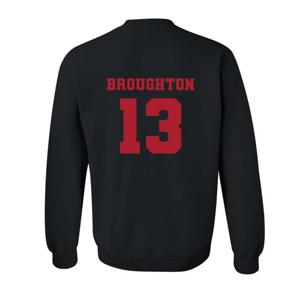 Nicholls State - NCAA Women's Basketball : Asia Broughton - Classic Fashion Shersey Crewneck Sweatshirt