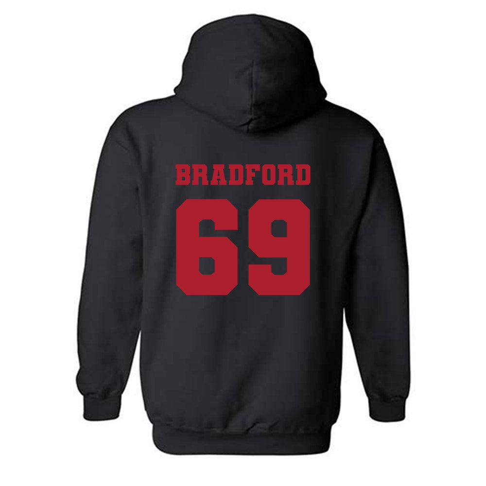 Nicholls State - NCAA Football : Joseph Bradford - Classic Fashion Shersey Hooded Sweatshirt-1