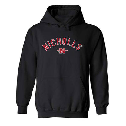 Nicholls State - NCAA Baseball : Cole Poirrier - Classic Fashion Shersey Hooded Sweatshirt-0