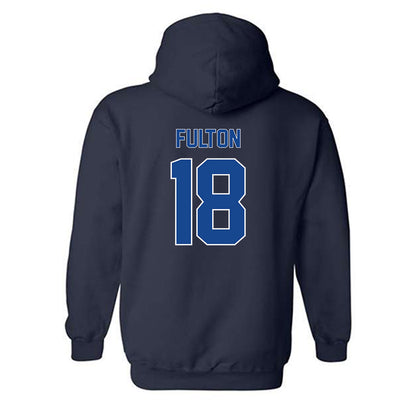 Georgia State - NCAA Football : Dontae Fulton - Classic Fashion Shersey Hooded Sweatshirt-1