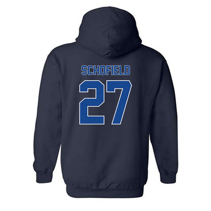 Georgia State - NCAA Baseball : Samuel Schofield - Classic Fashion Shersey Hooded Sweatshirt-1