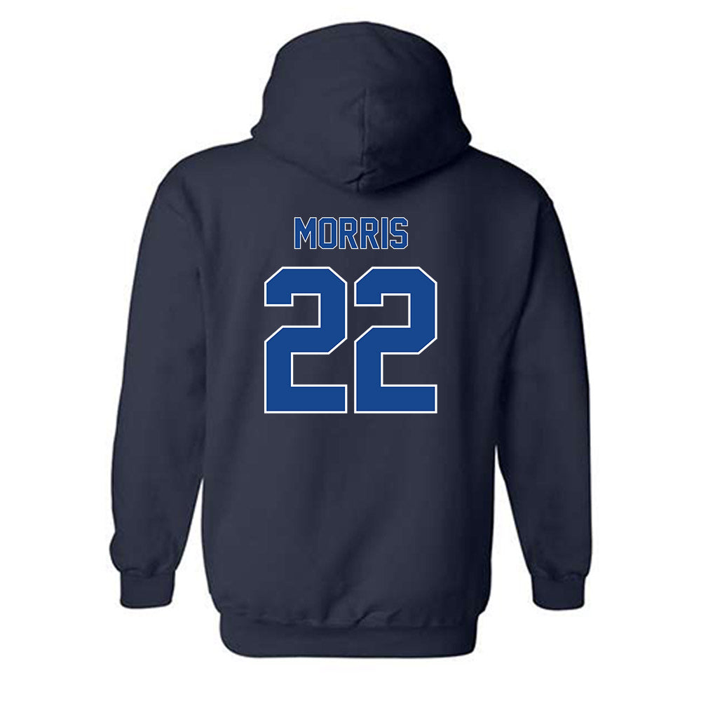 Georgia State - NCAA Football : Ja'Maric Morris - Classic Fashion Shersey Hooded Sweatshirt