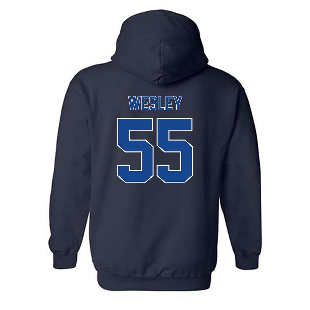 Georgia State - NCAA Football : Antonio Wesley - Classic Fashion Shersey Hooded Sweatshirt