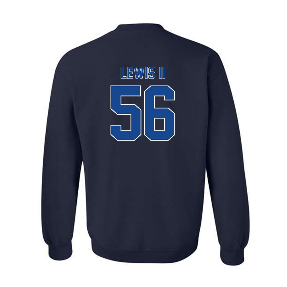 Georgia State - NCAA Football : Fuches Lewis II - Classic Fashion Shersey Crewneck Sweatshirt-1