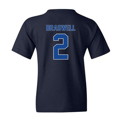 Georgia State - NCAA Football : Djay Braswell - Classic Fashion Shersey Youth T-Shirt-1