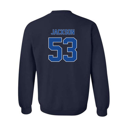 Georgia State - NCAA Football : Malik Jackson - Classic Fashion Shersey Crewneck Sweatshirt-1