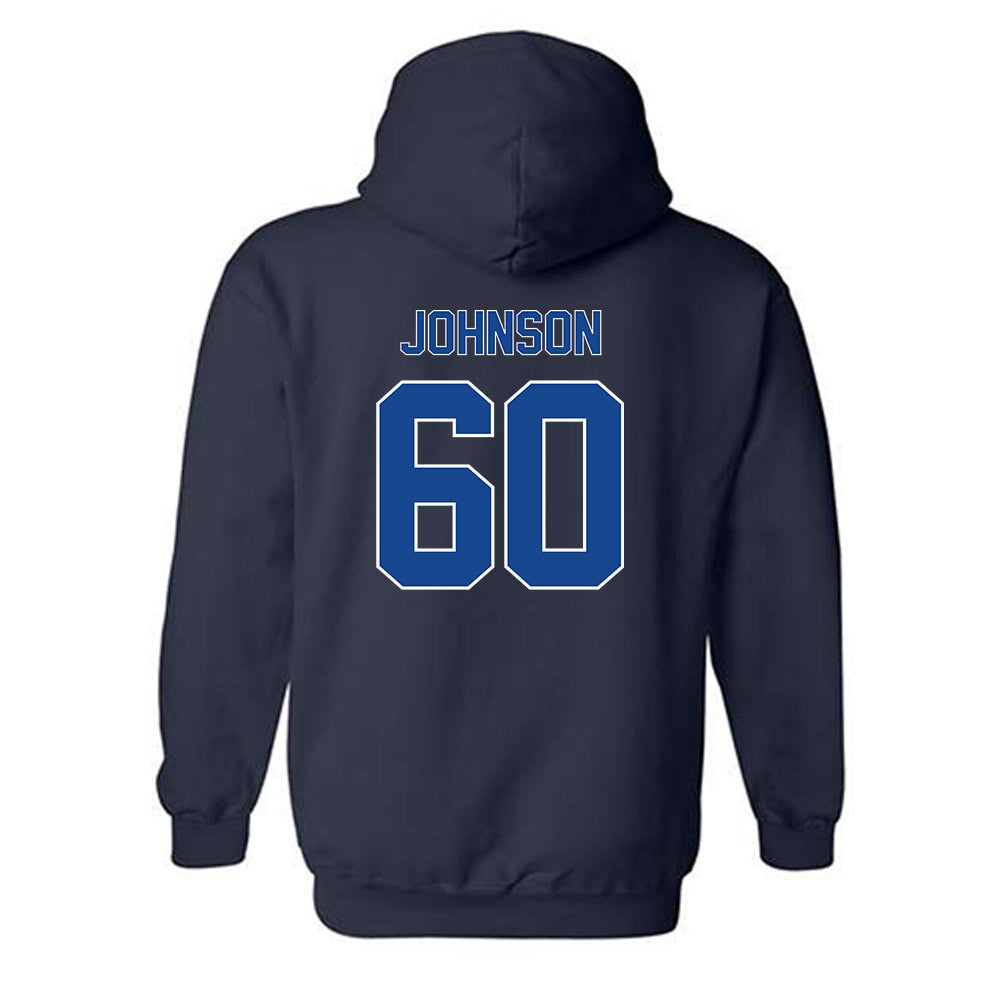 Georgia State - NCAA Football : Dominic Johnson - Classic Fashion Shersey Hooded Sweatshirt-1