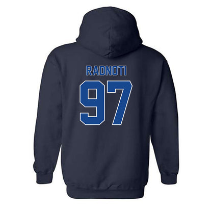 Georgia State - NCAA Football : Spencer Radnoti - Classic Fashion Shersey Hooded Sweatshirt