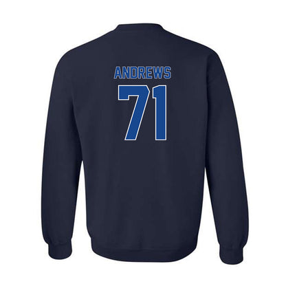 Georgia State - NCAA Football : Aidan Andrews - Classic Fashion Shersey Crewneck Sweatshirt-1