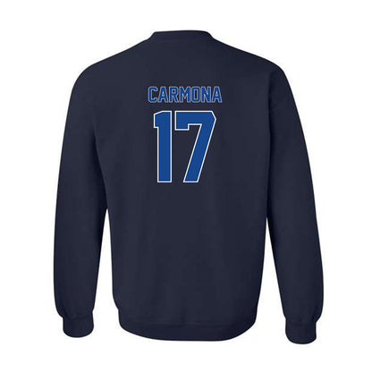  - NCAA Baseball : Carlos Carmona - Classic Fashion Shersey Crewneck Sweatshirt-1