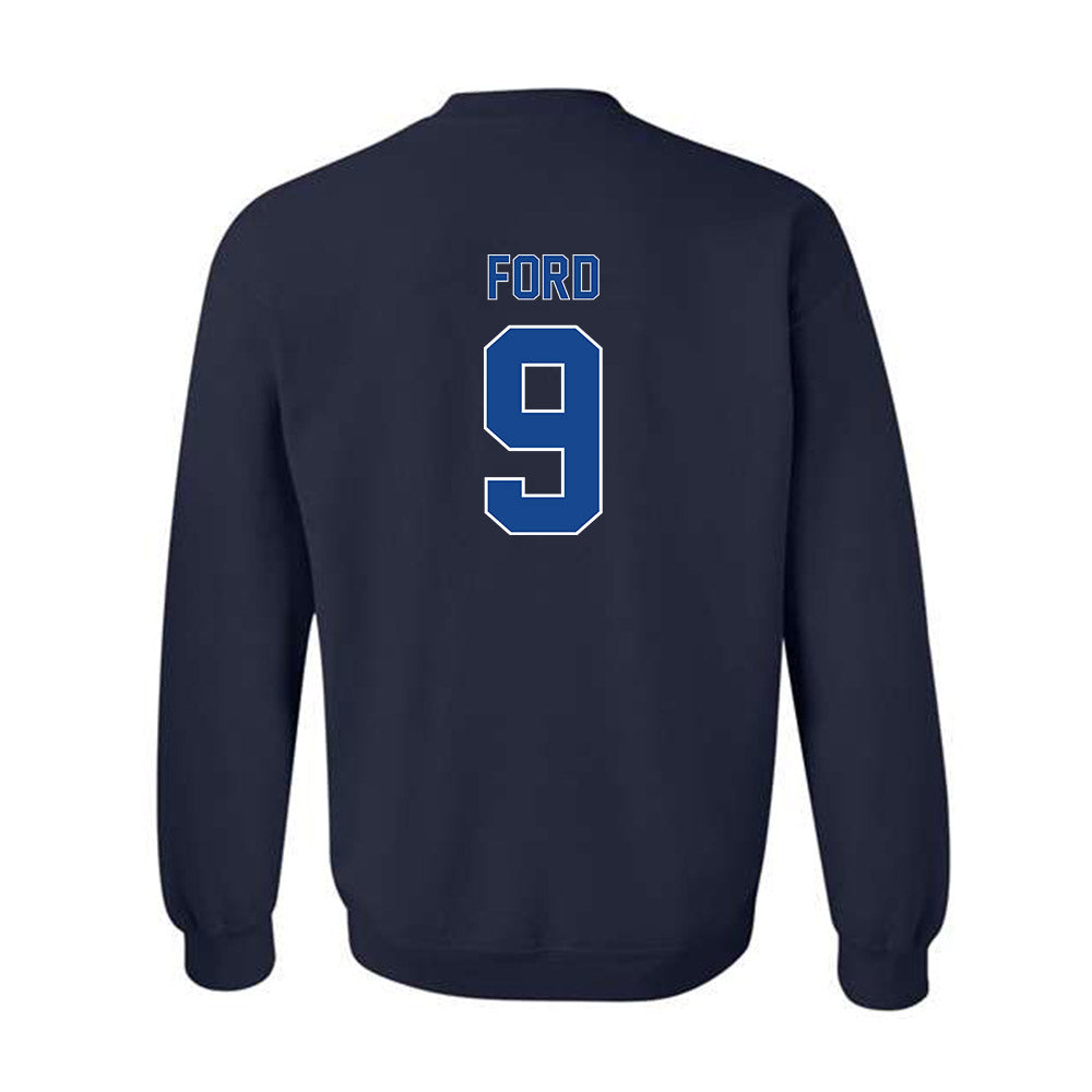 Georgia State - NCAA Football : Jordan Ford - Classic Fashion Shersey Crewneck Sweatshirt