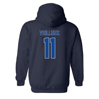 Georgia State - NCAA Football : Christian Veilleux - Classic Fashion Shersey Hooded Sweatshirt